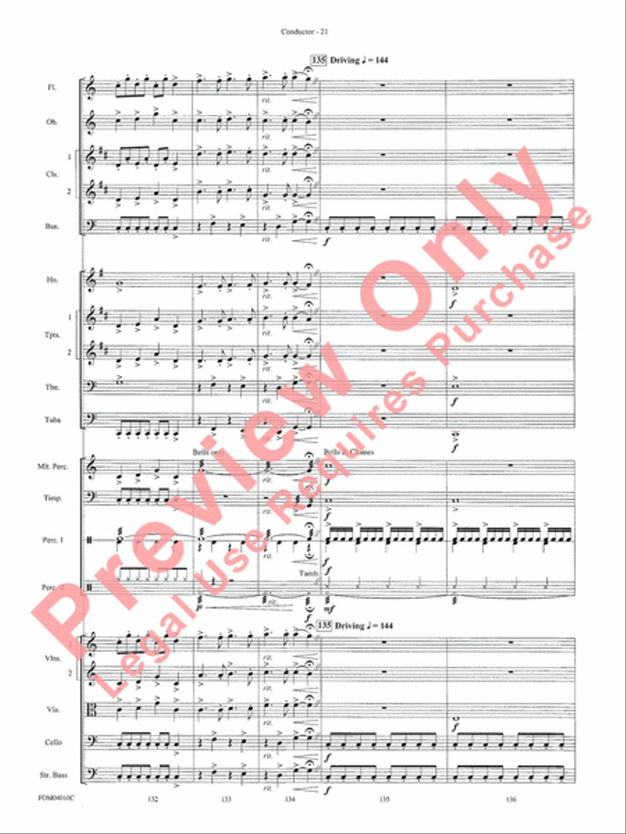 The Polar Express, Selections from Full Orchestra scores gallery preview page 23