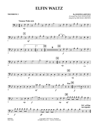 Elfin Waltz - Trombone 2