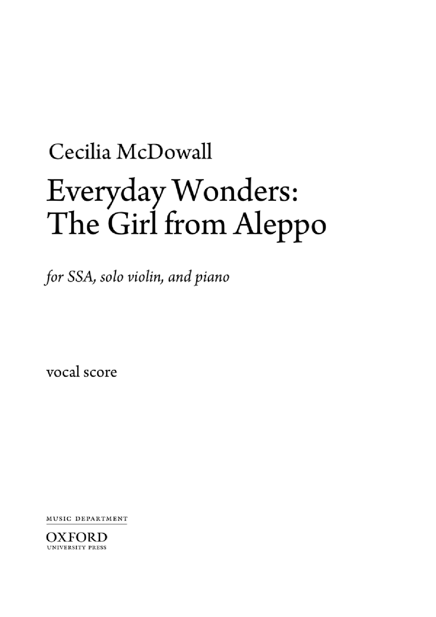 Everyday Wonders: The Girl from Aleppo