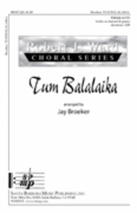 Book cover for Tum Balalaika - Violin part