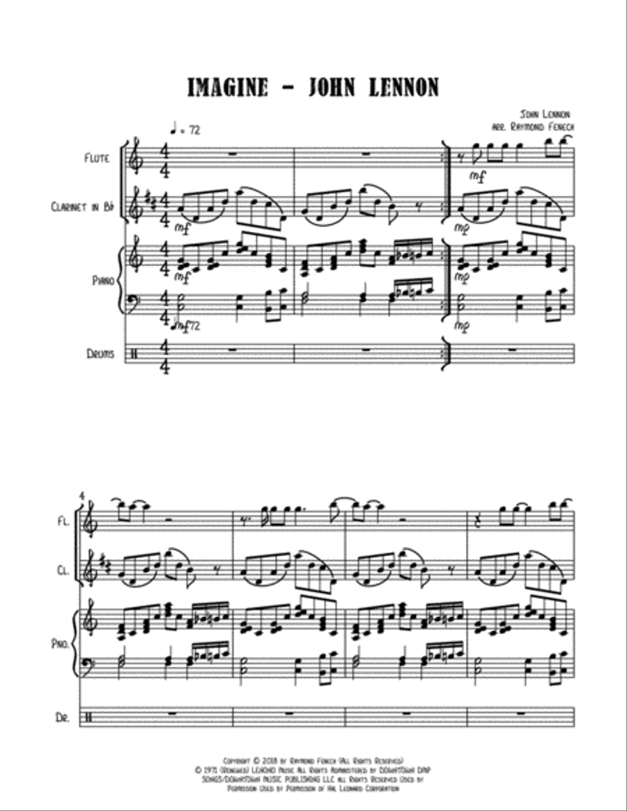Imagine Woodwind Duet scores gallery preview page 5