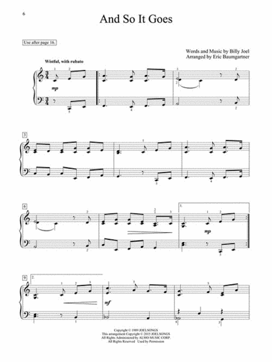 Popular Piano Solos – John Thompson's Adult Piano Course (Book 2)