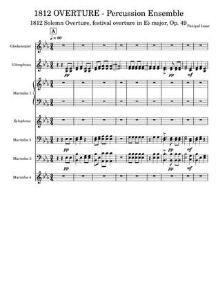 1812 Overture - Percussion Ensemble