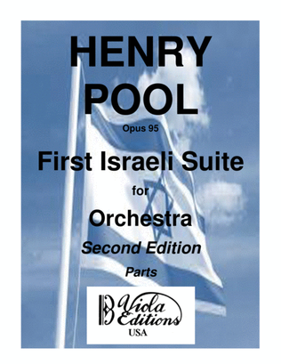 First Israeli Suite for Orchestra (Parts)