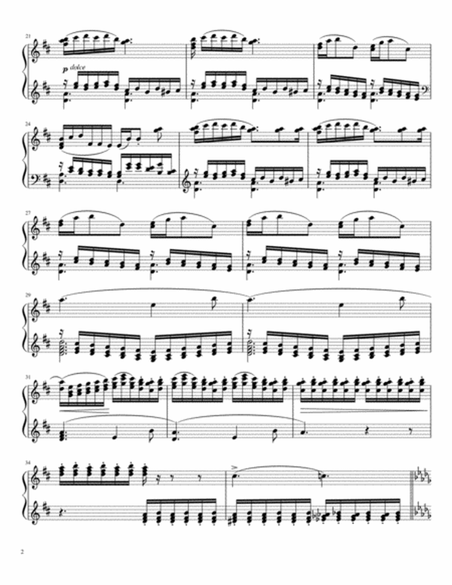 Theme from Tchaikovsky Piano Concerto No. 1 - Andantino Semplice - 2nd Movement Excerpt image number null