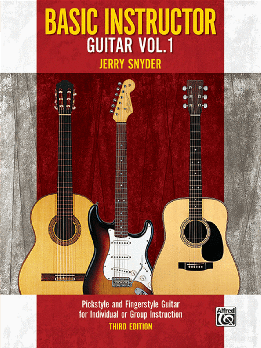 Basic Instructor Guitar, Book 1 Guitar scores gallery preview page 1