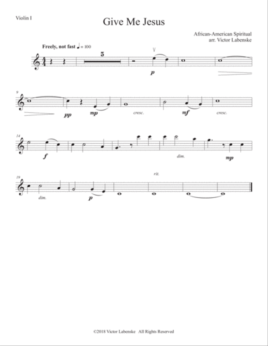 Prayer Meditations, Volume 1 String Quartet scores gallery preview page 5
