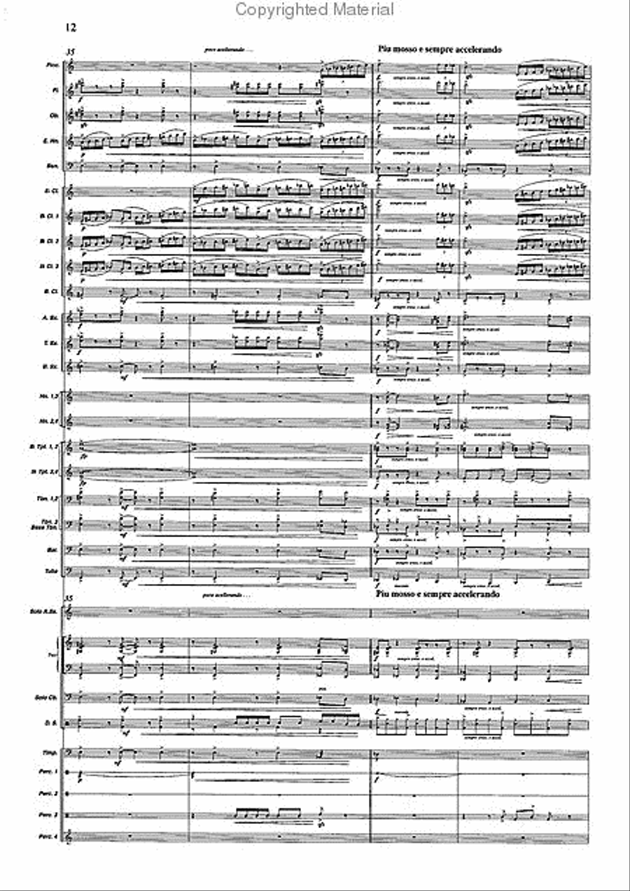 Concertango Concert Band scores gallery preview page 13