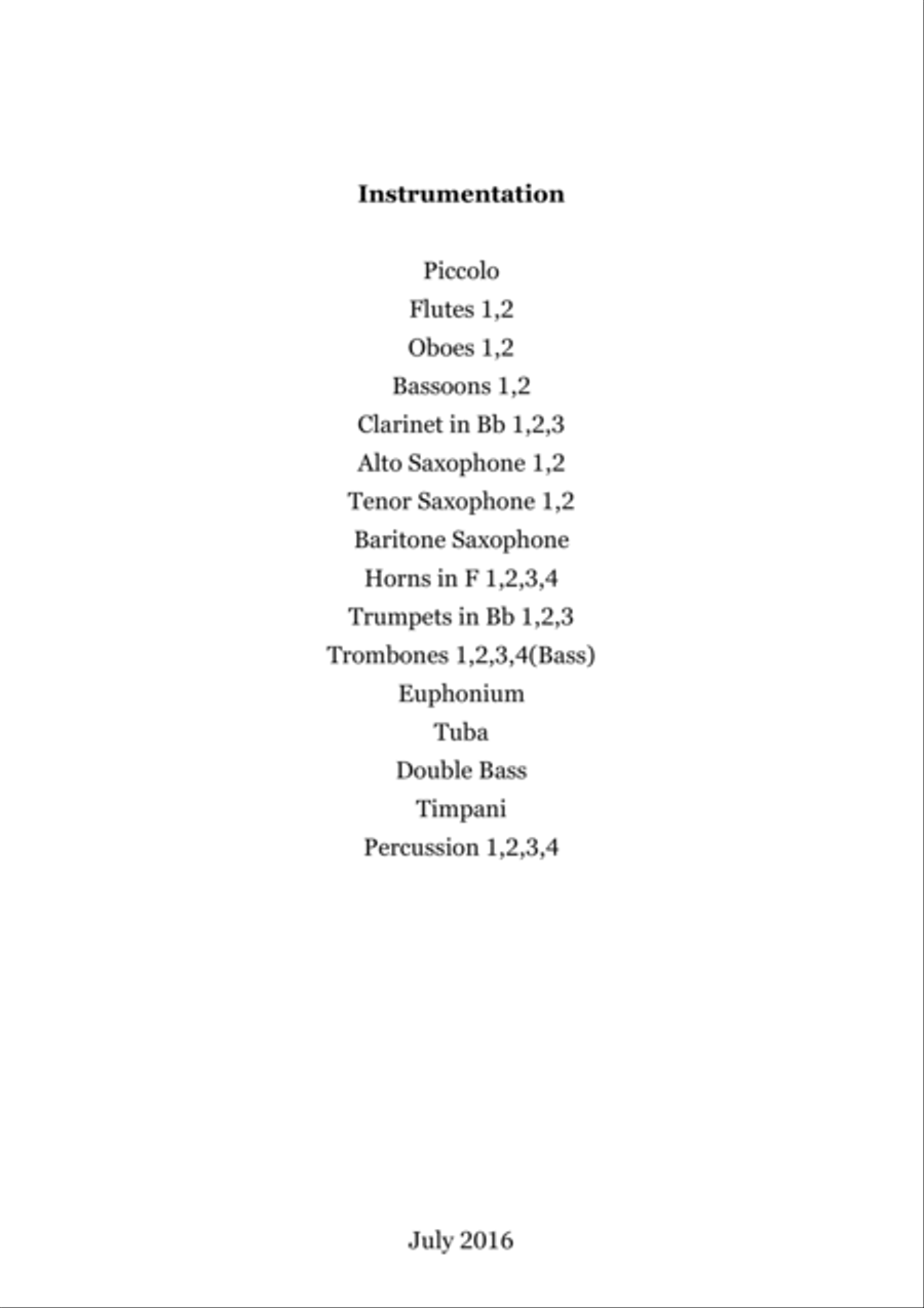 Concert Overture No.2 Concert Band scores gallery preview page 2