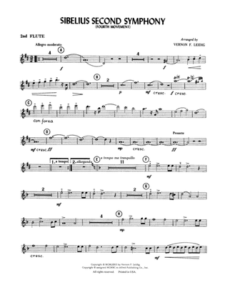 Sibelius's 2nd Symphony, 4th Movement: 2nd Flute