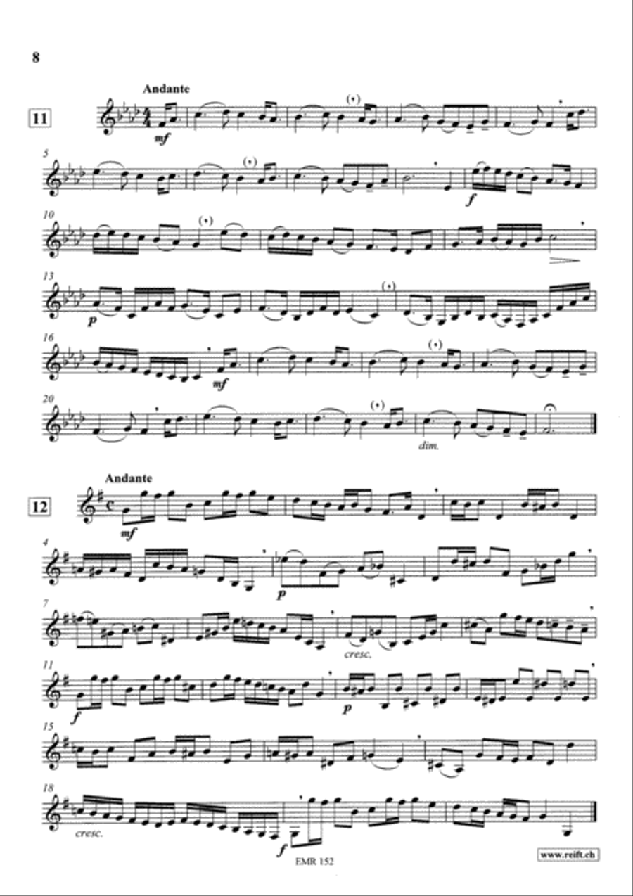 Technical & Melodic Studies Vol. 4 Trumpet scores gallery preview page 8