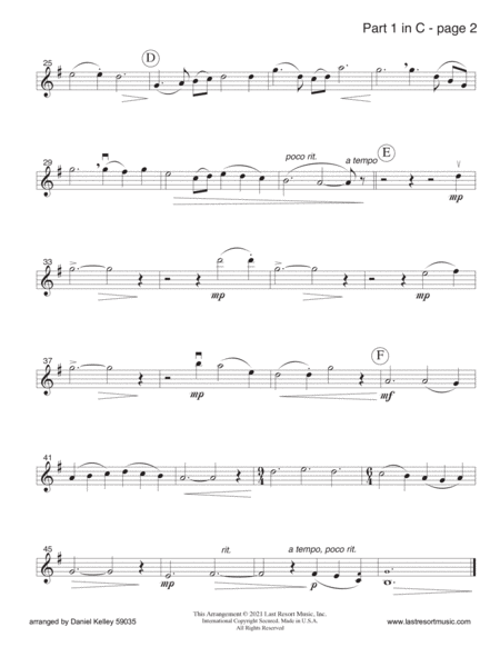 Sussex Carol for String Trio (or Wind Trio or Mixed Trio) Music for Three