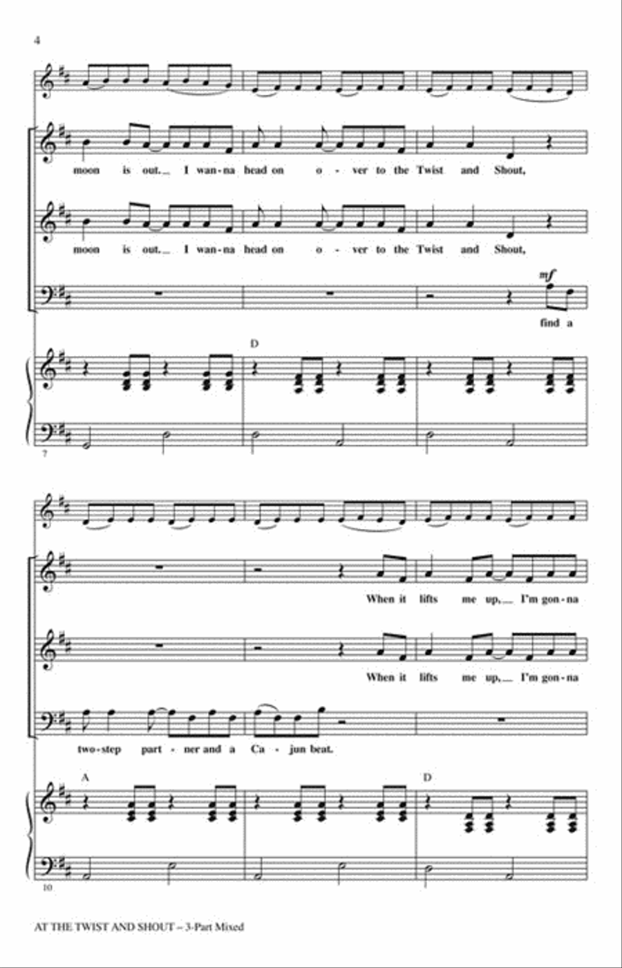 At the Twist and Shout Choir scores gallery preview page 3