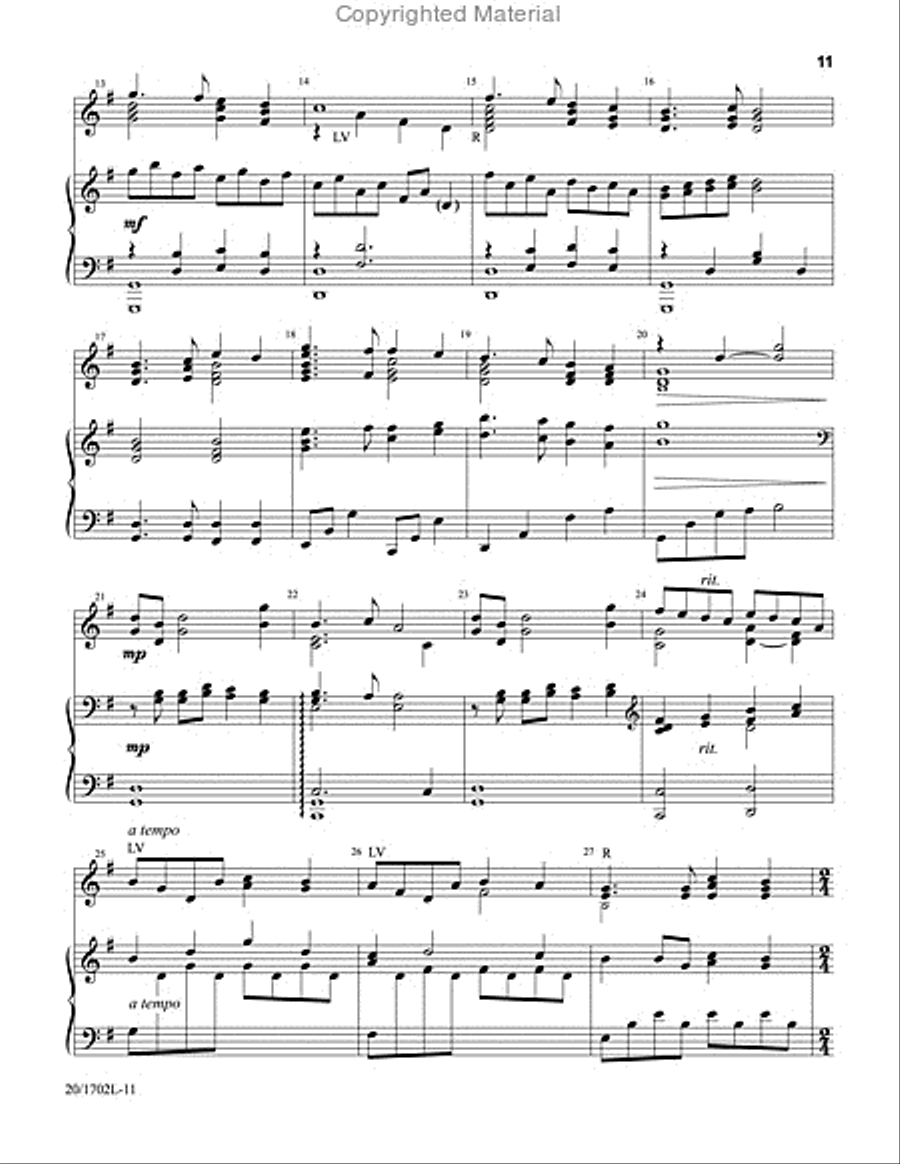 Hymns for Three to Six Ringers 3-Octaves scores gallery preview page 3