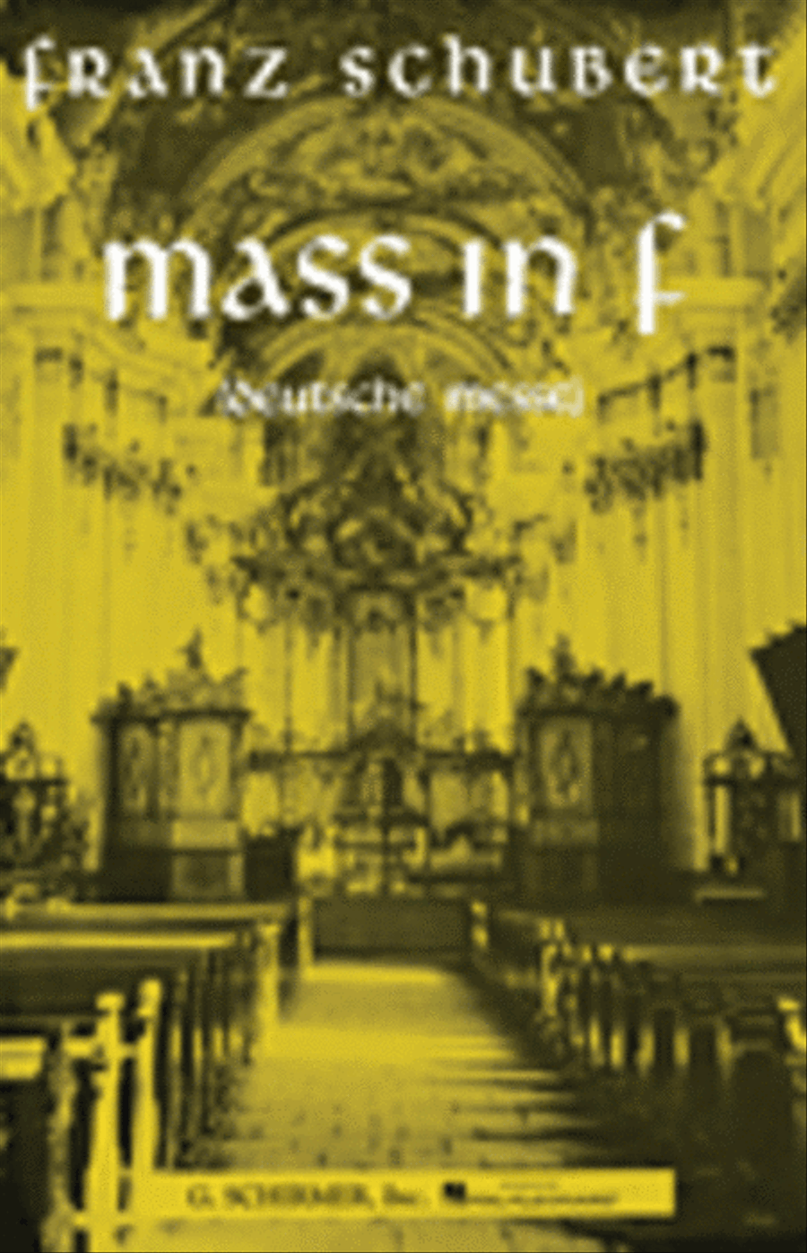 Mass in F (Deutsche Messe) 4-Part scores gallery preview page 1