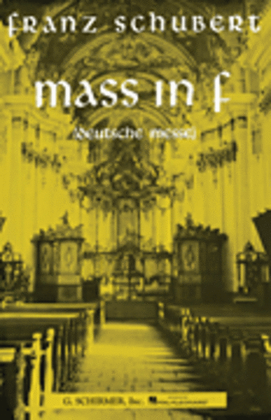 Mass in F (Deutsche Messe)