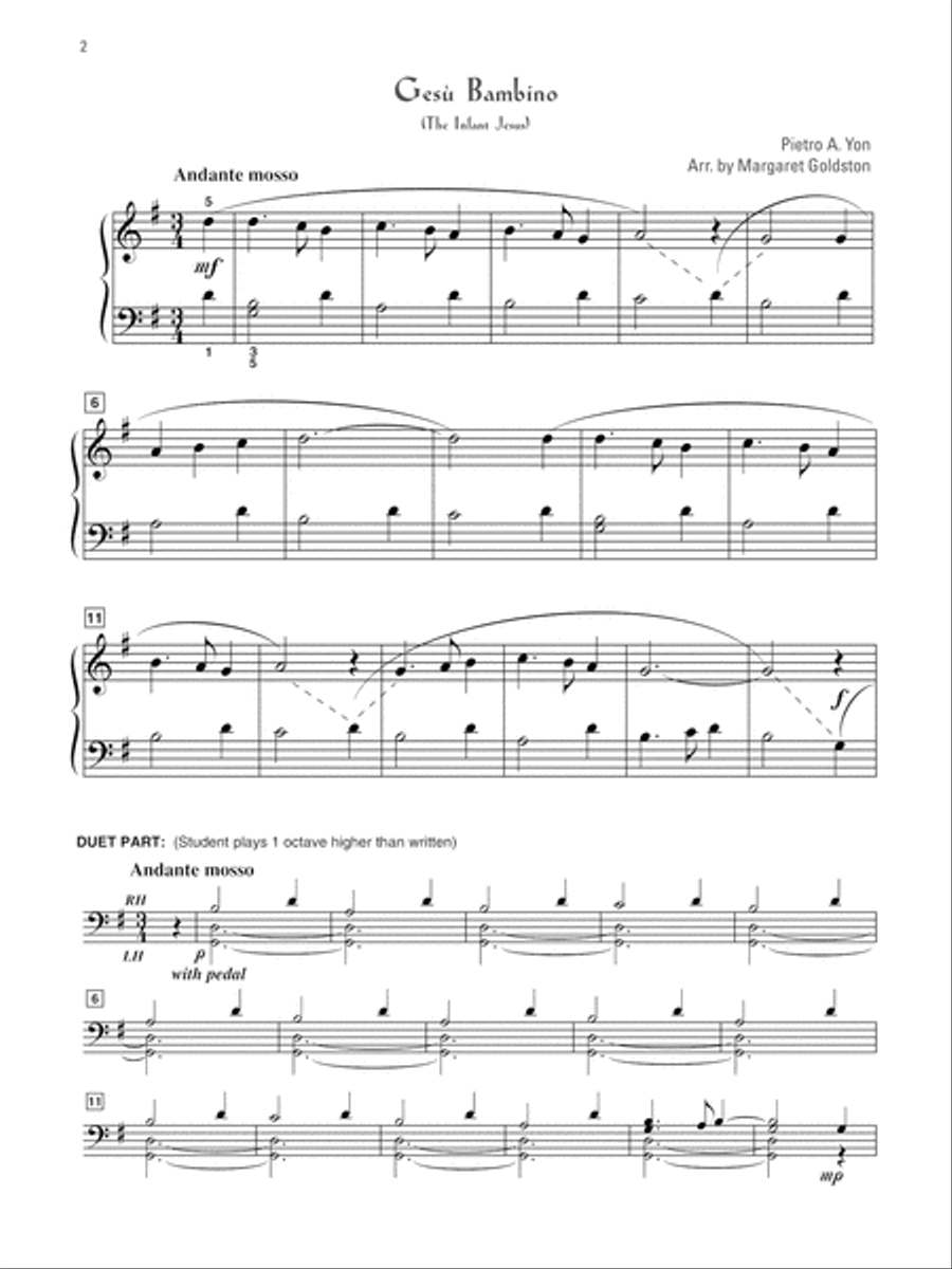 A Simply Classic Christmas, Book 1 Easy Piano scores gallery preview page 3