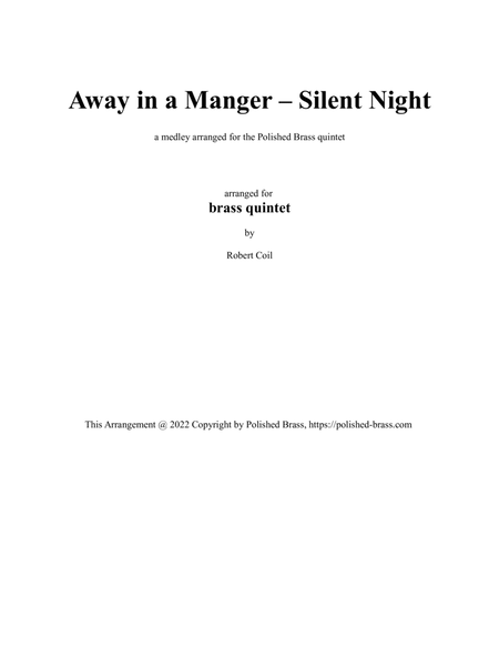 Away in a Manger - Silent Night image number null