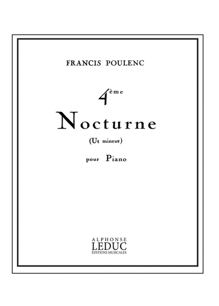 Nocturne No.4 In C minor 'Bal fantôme'