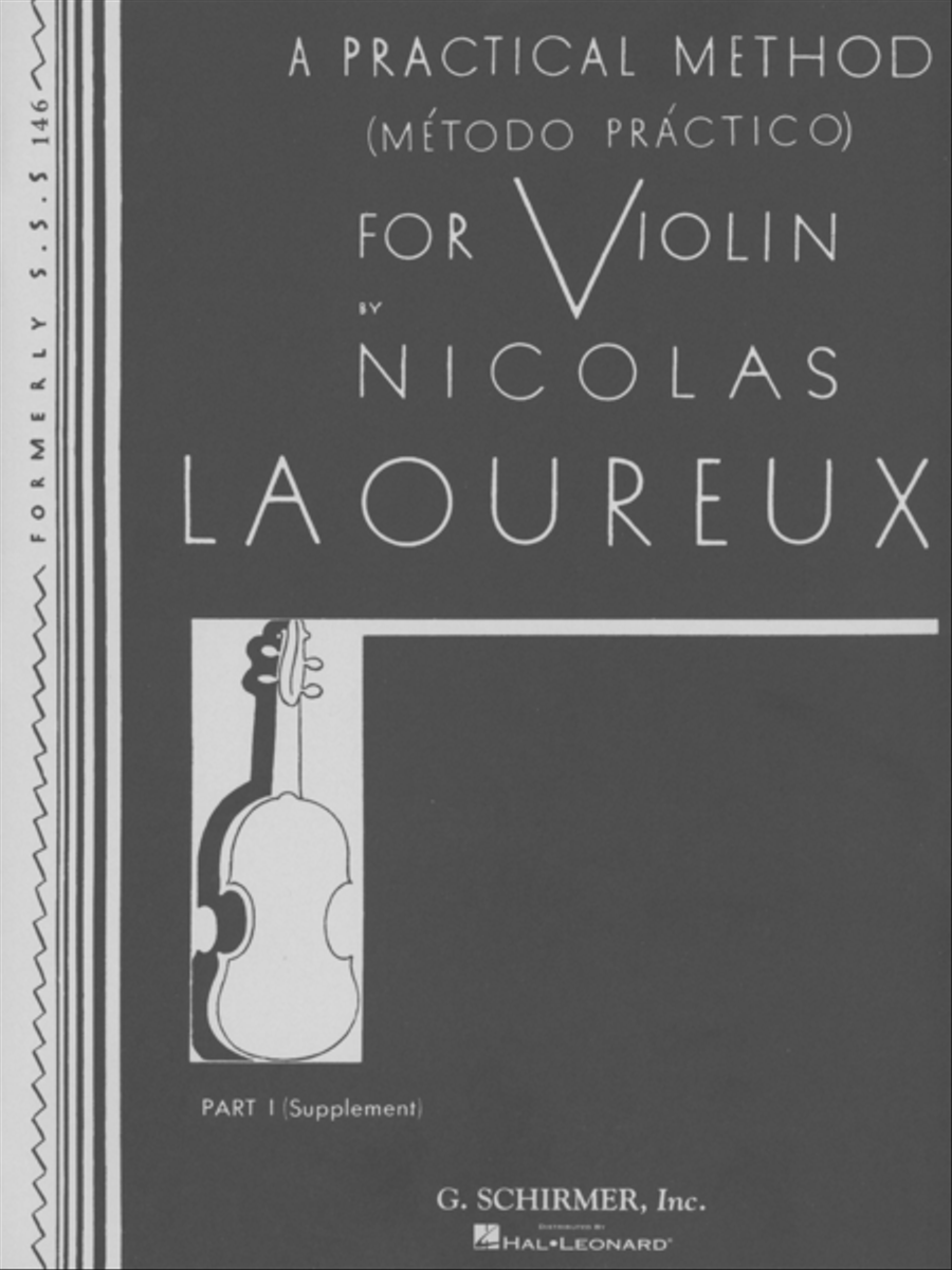 Practical Method – Part 1 (Supplement) Violin scores gallery preview page 1