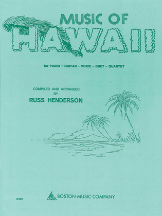 Book cover for Music of Hawaii