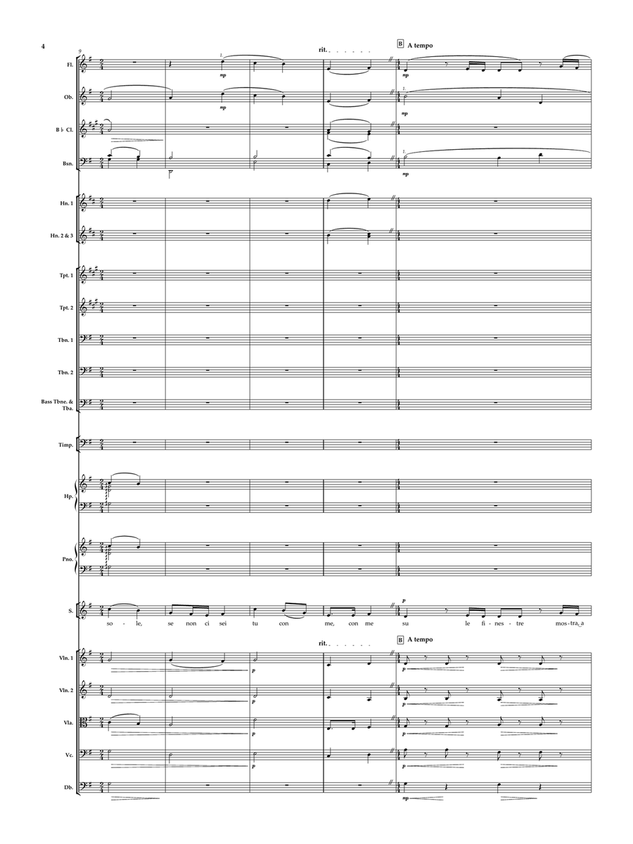 Time To Say Goodbye Full Orchestra scores gallery preview page 5