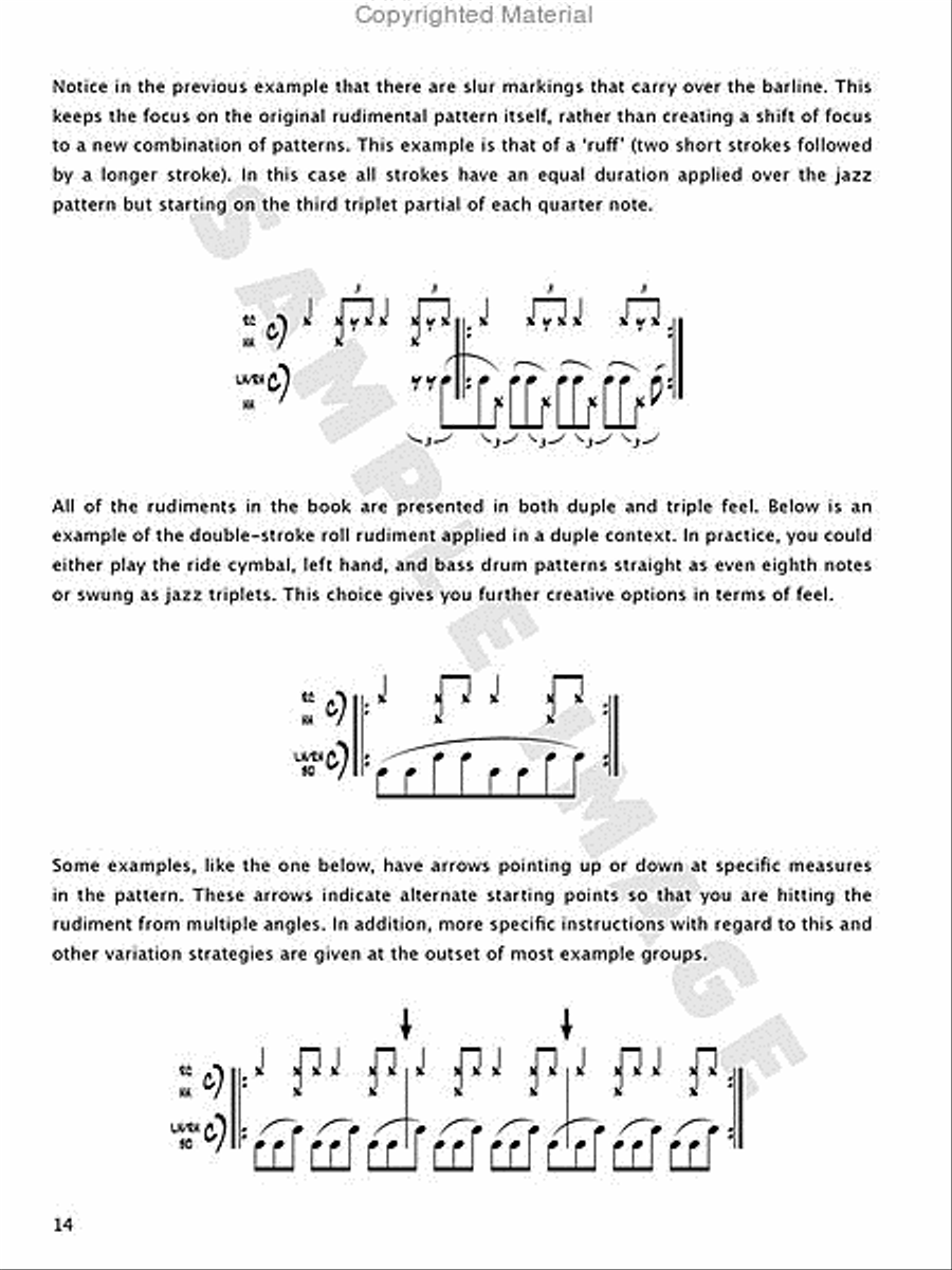 Dancin' on the Time Percussion scores gallery preview page 8