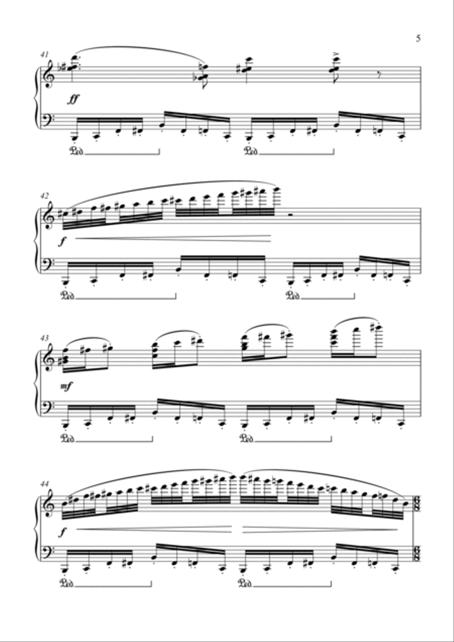 Incognito for Solo Piano Incognito for Solo Piano Piano Solo scores gallery preview page 5