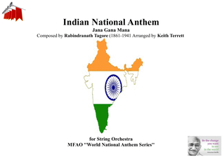 Indian National Anthem for String Orchestra (MFAO World National Anthem Series)