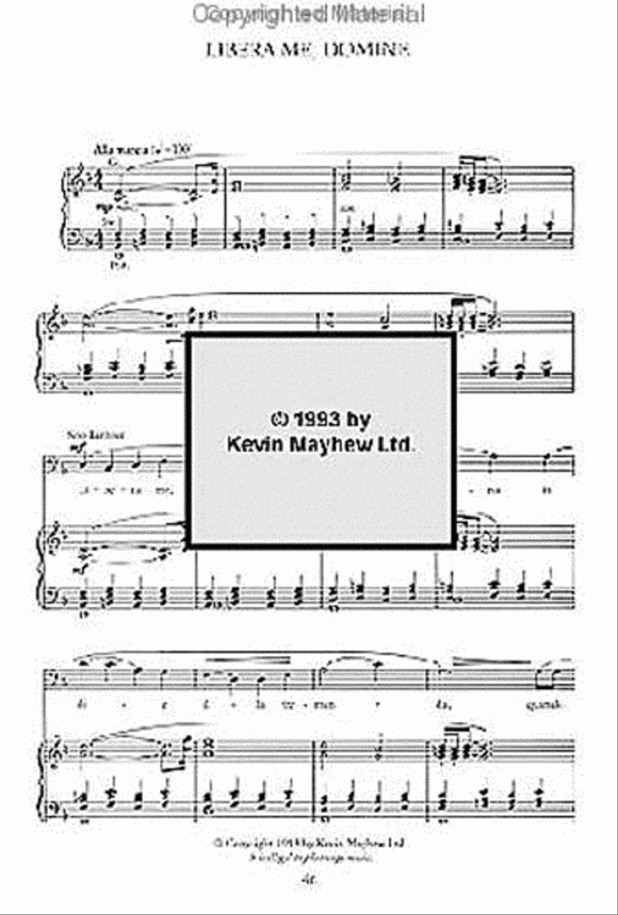 Requiem - Score Choir scores gallery preview page 3