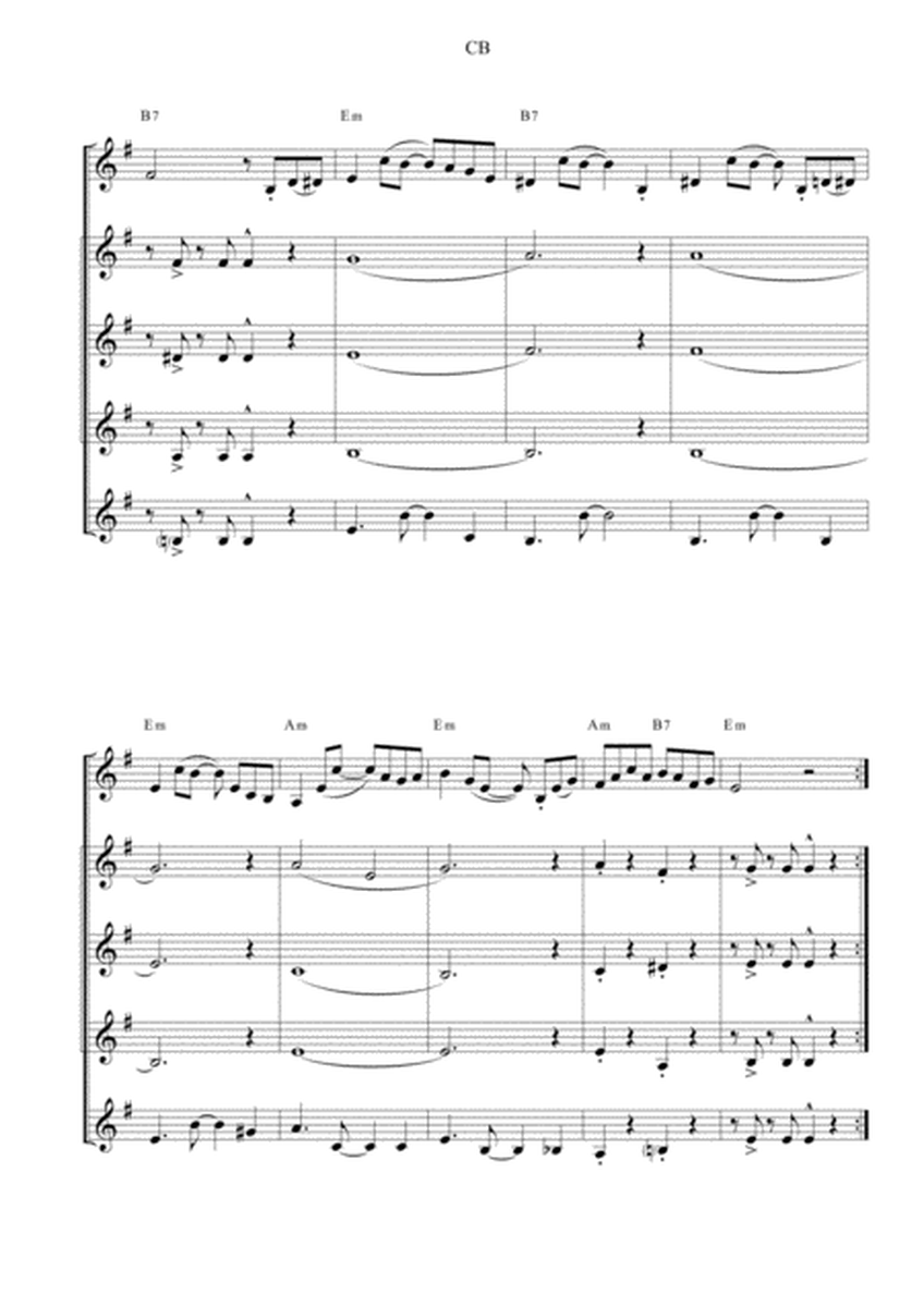 CB - easy latin piece for Clarinet Quintet (or Quartet) image number null