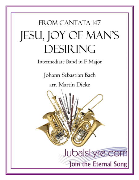 Jesu, Joy of Man's Desiring (Intermediate Band in F Major) image number null