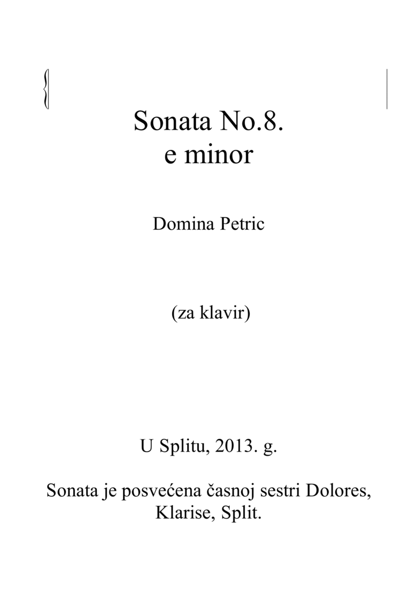 Sonata e minor image number null