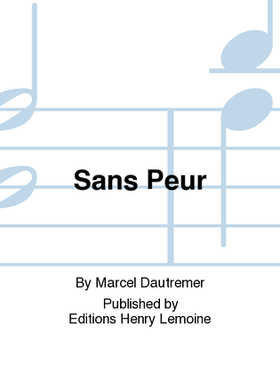 Book cover for Sans Peur