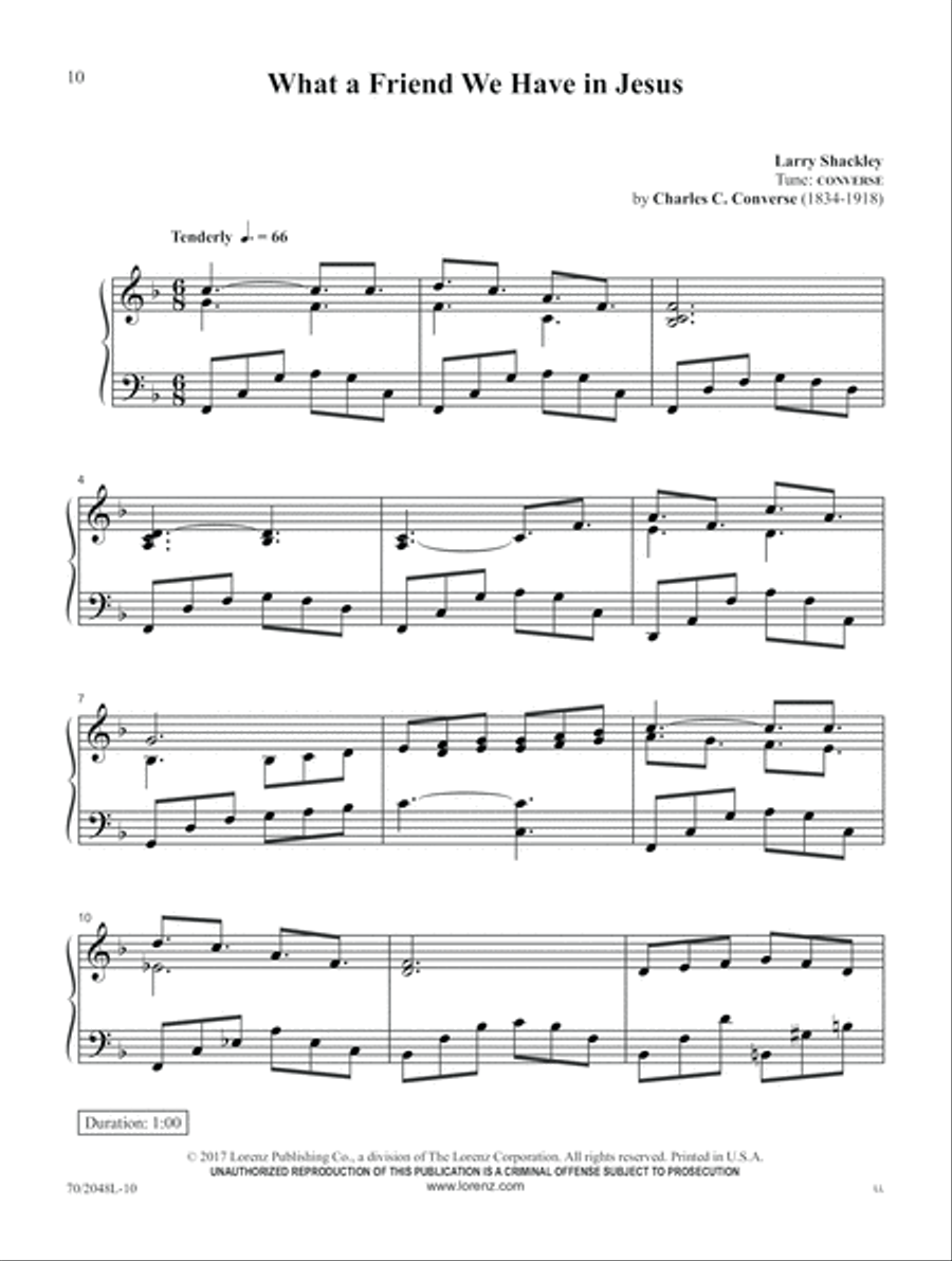 Sixty-Second Service Solutions Piano Solo scores gallery preview page 5