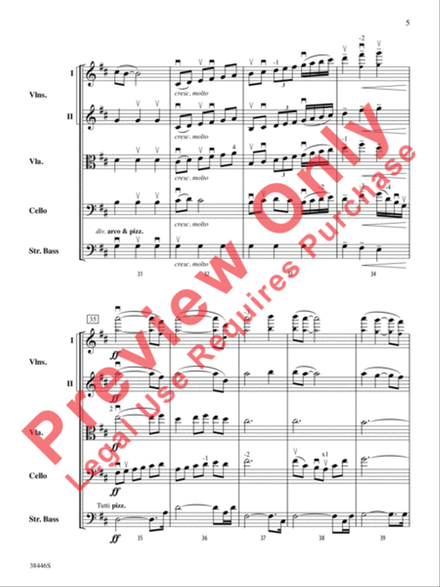 Open Arms String Orchestra scores gallery preview page 6