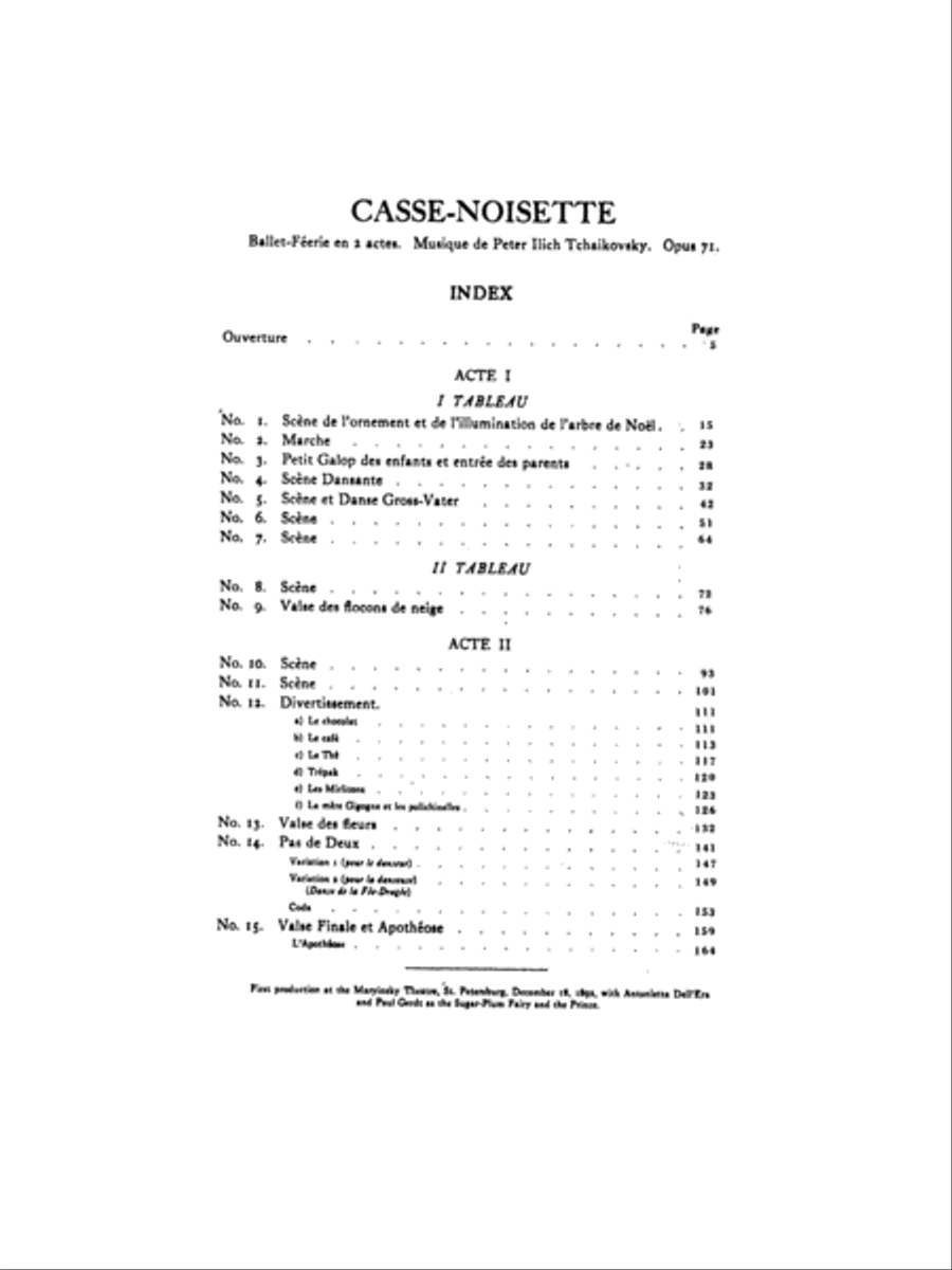 The Nutcracker, Op. 71 (Complete) Small Ensemble scores gallery preview page 3