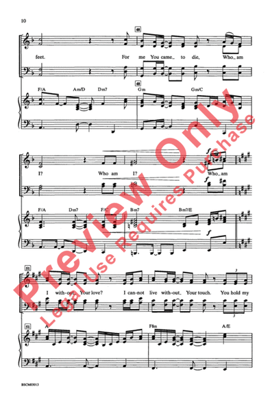 Who Am I - SATB image number null