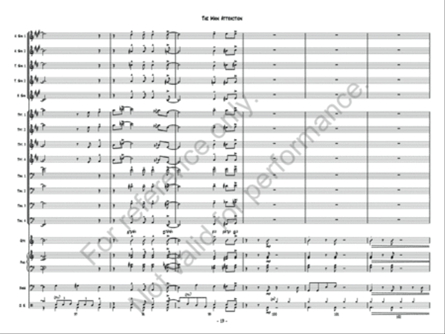 The Main Attraction Jazz Ensemble scores gallery preview page 20