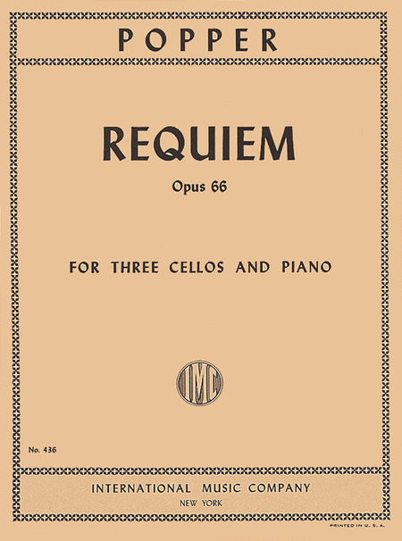David Popper: Requiem, Opus 66