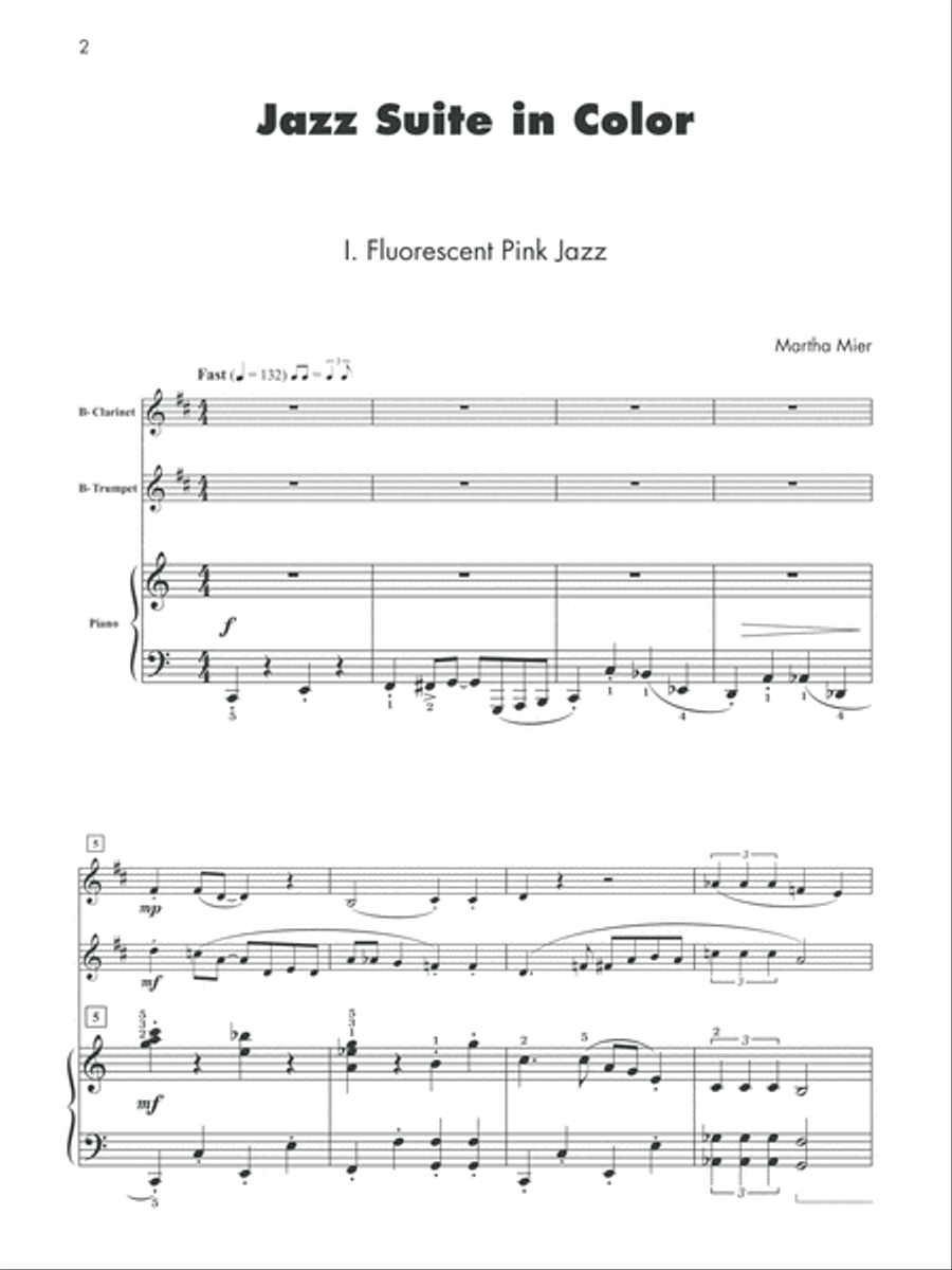 Jazz Suite in Color Jazz Ensemble scores gallery preview page 3