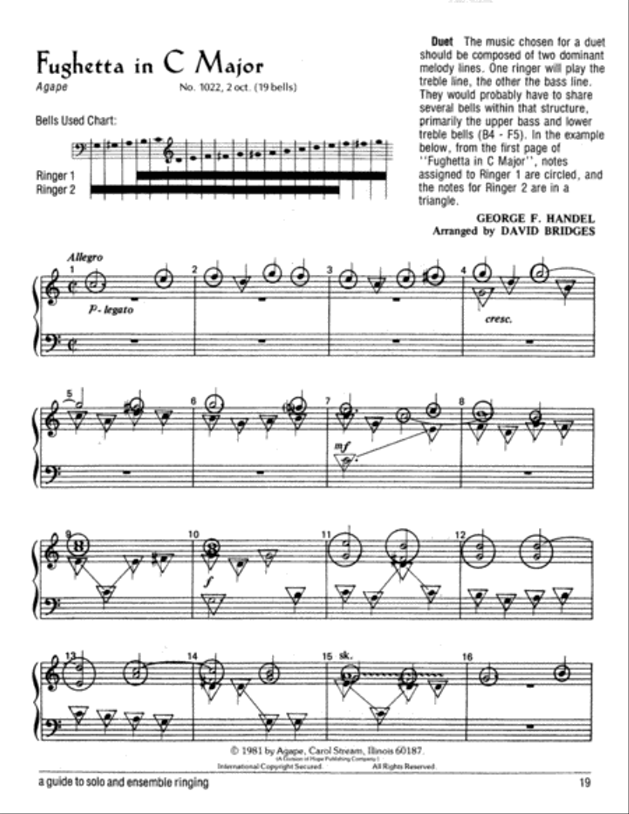 Impossible Ringing Made Possible Handbell Choir scores gallery preview page 23