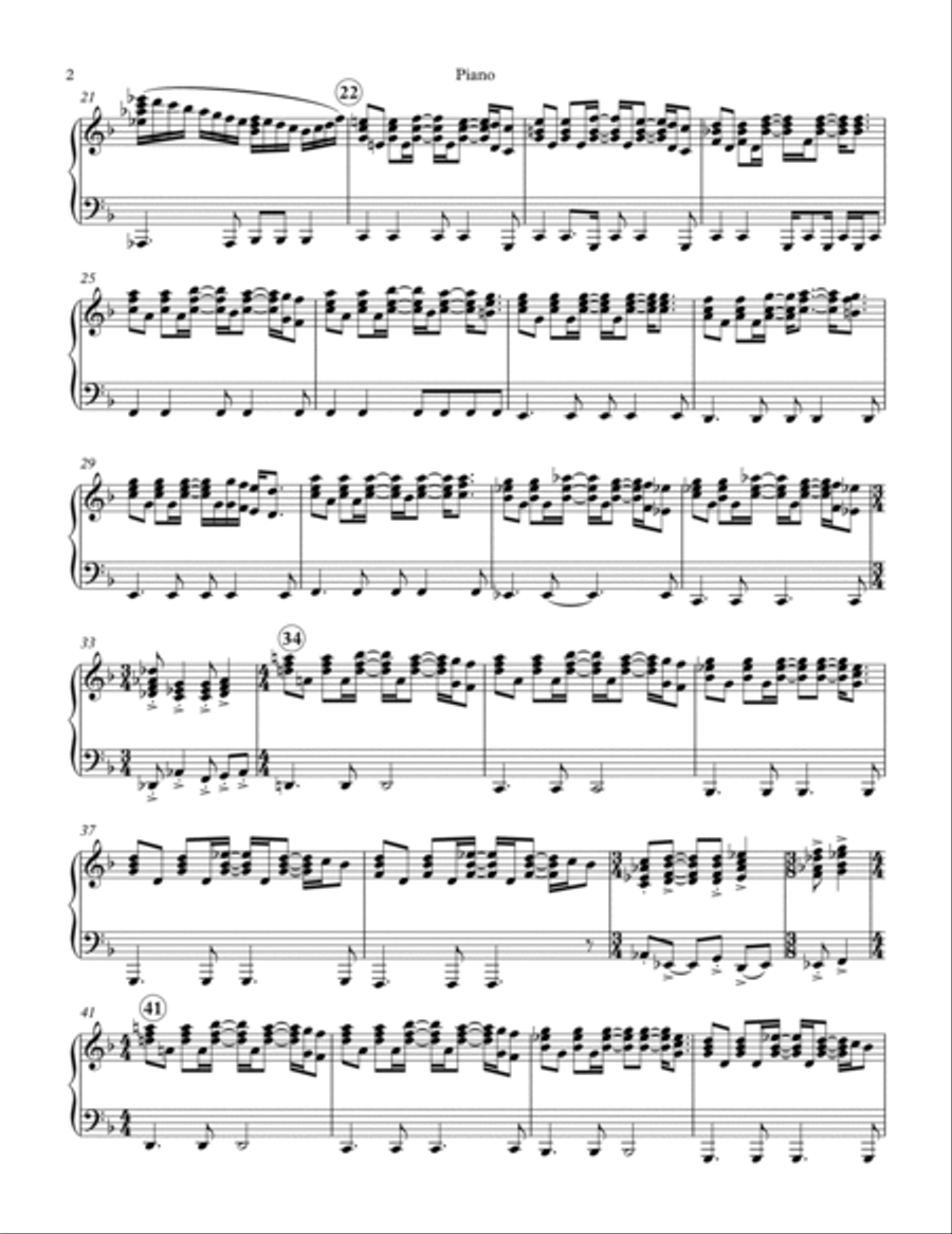 Macarthur Park Large Ensemble scores gallery preview page 2