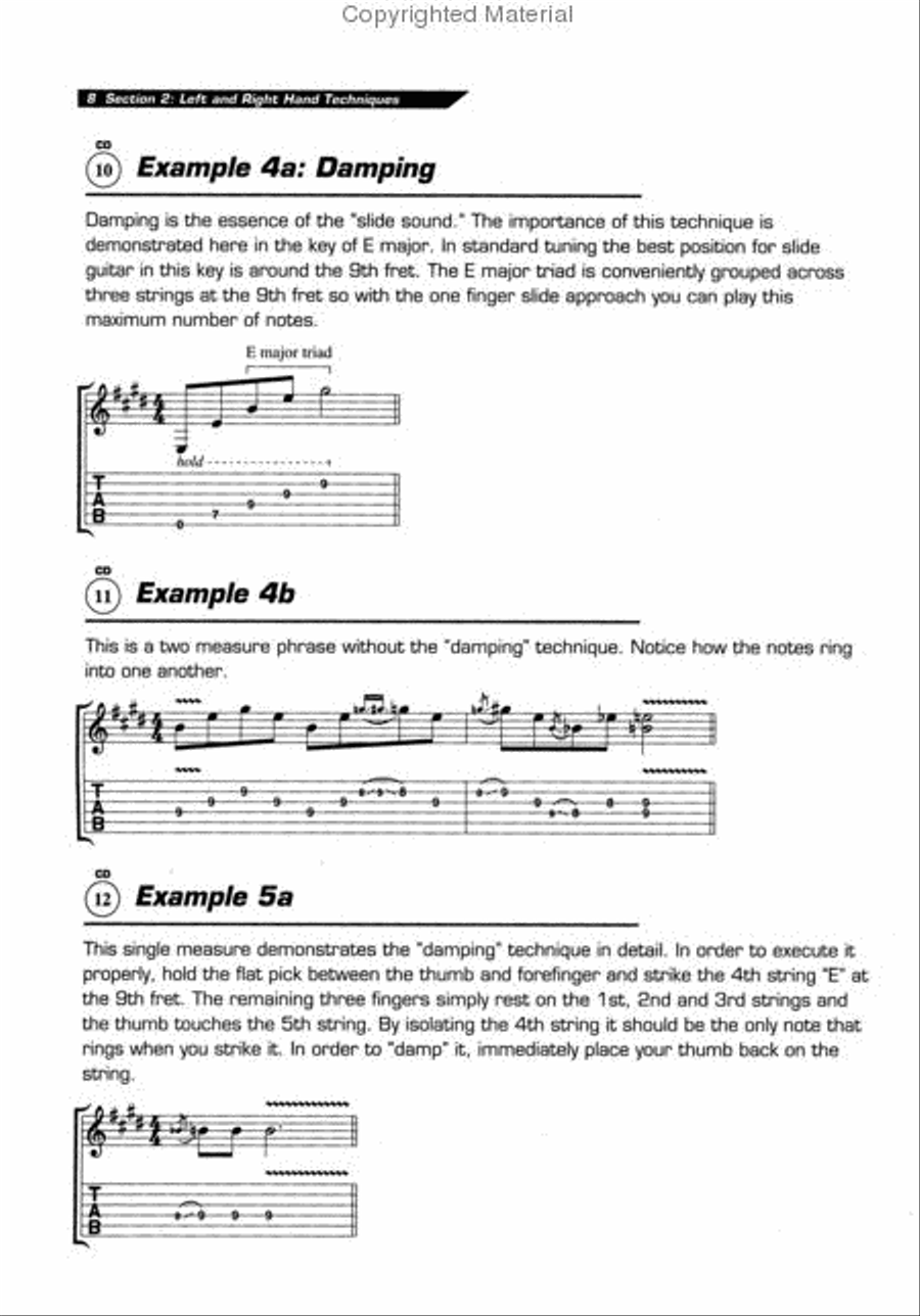 Beyond Basics - Acoustic Slide Guitar Acoustic Guitar scores gallery preview page 8