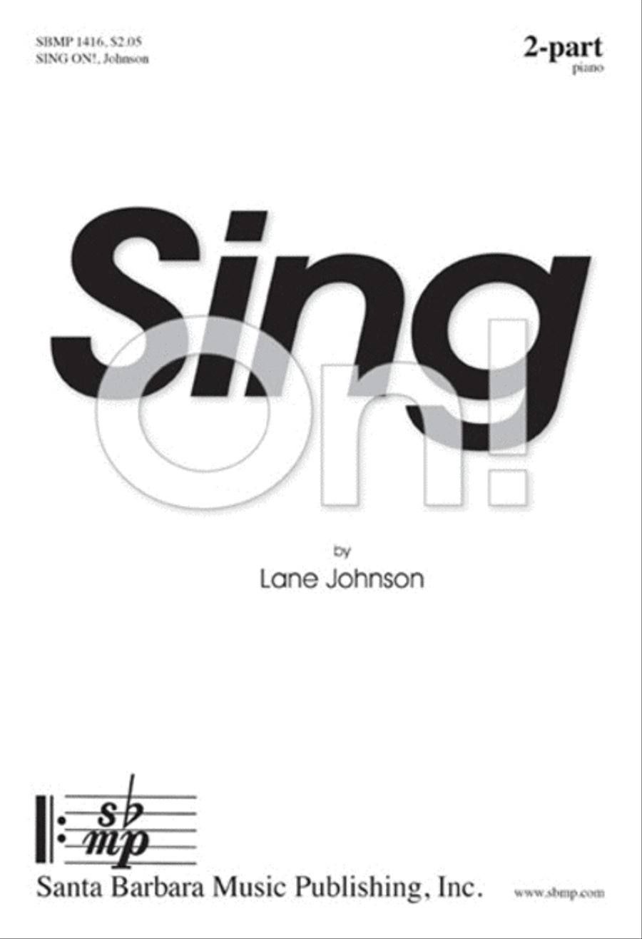 Sing On! - Two-part Octavo 2-Part scores gallery preview page 1