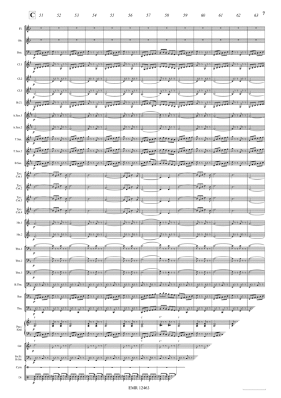 Semper Fidelis Concert Band scores gallery preview page 7