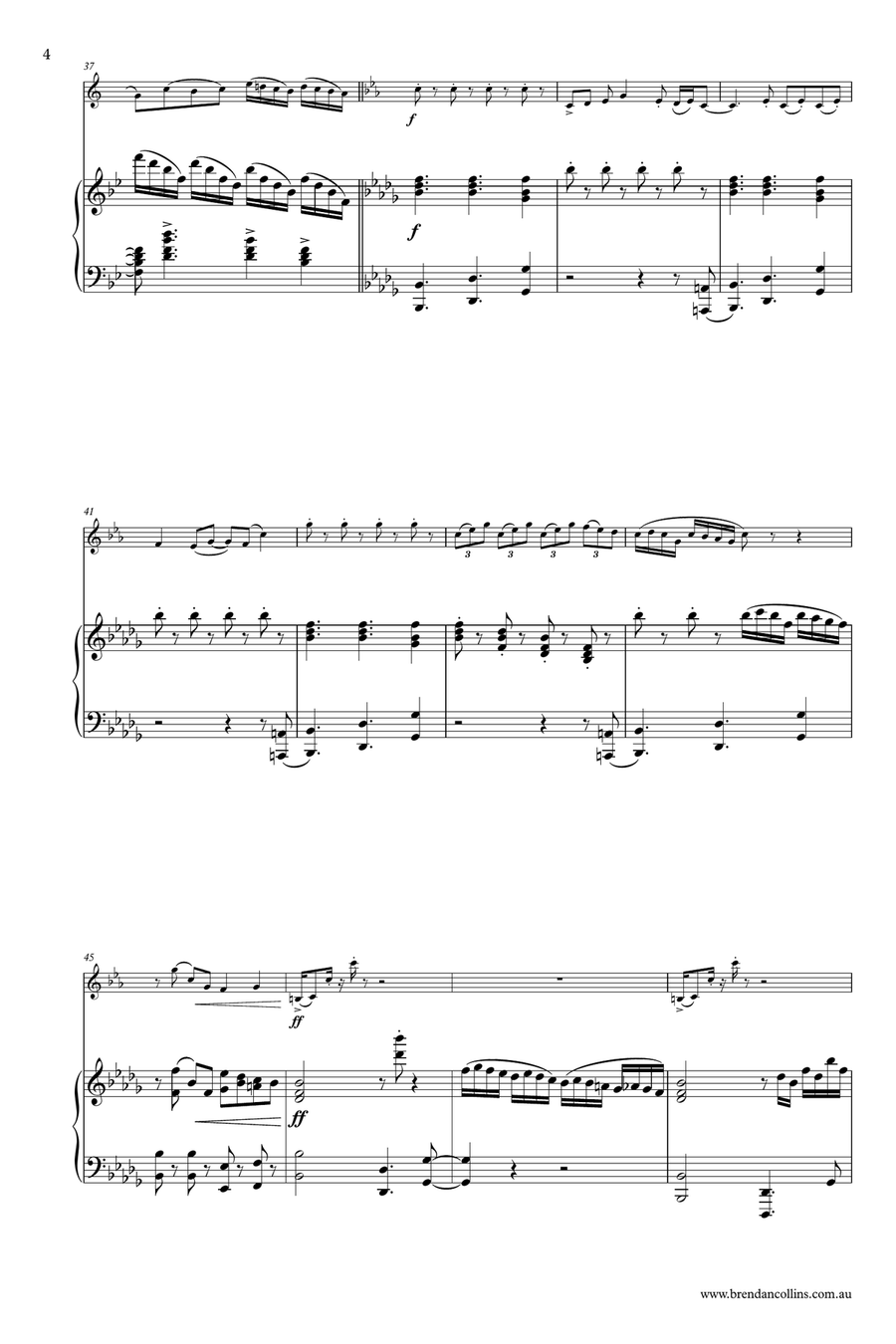 Jose Suite Jose Suite Trumpet Solo scores gallery preview page 4