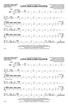 Love Rollercoaster: Auxiliary Percussion