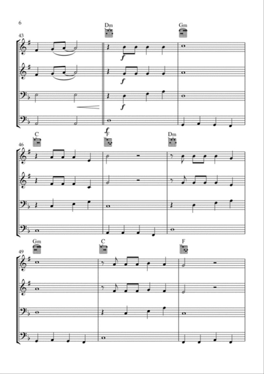 Flowers Trombone scores gallery preview page 6