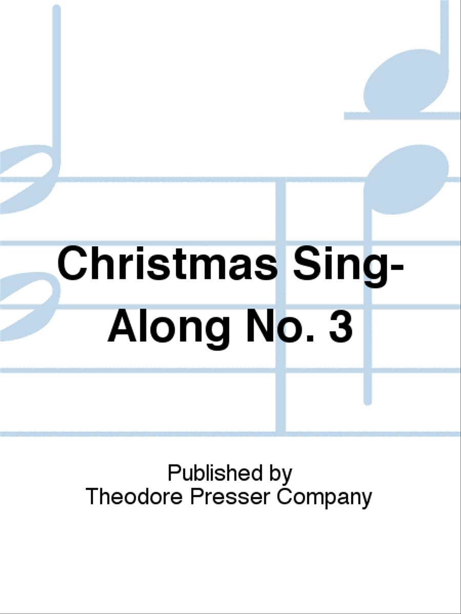 A Christmas Sing-Along No. 3 Choir scores gallery preview page 1